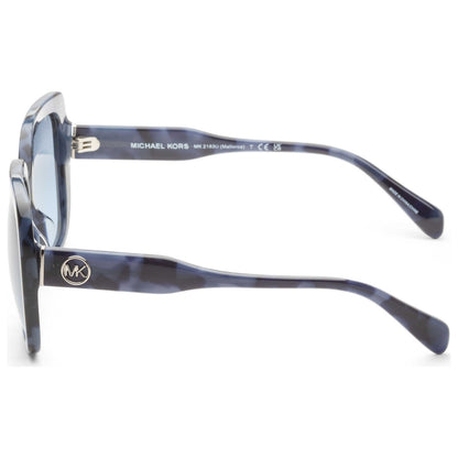 Left view of Michael Kors Mallorca Women's Sunglasses MK2183U-31118F-55