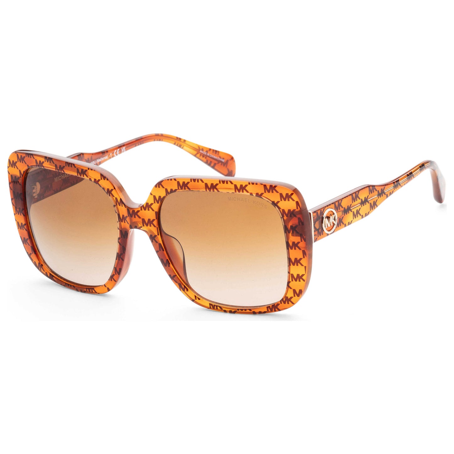 Front view of Michael Kors Mallorca Women's Sunglasses MK2183U-35553B-55