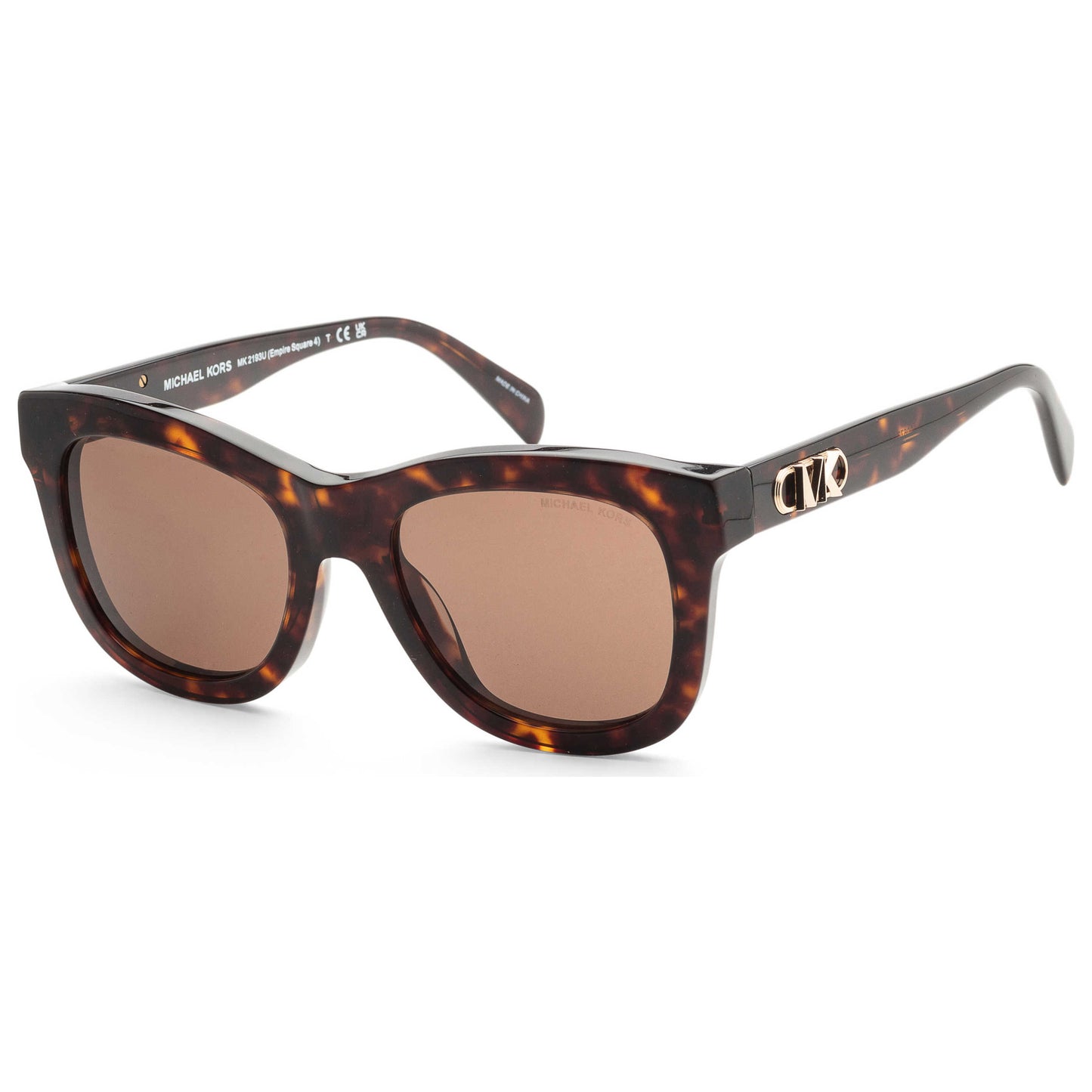 Front view of Michael Kors Empire Square Women's Sunglasses MK2193U-300673-52
