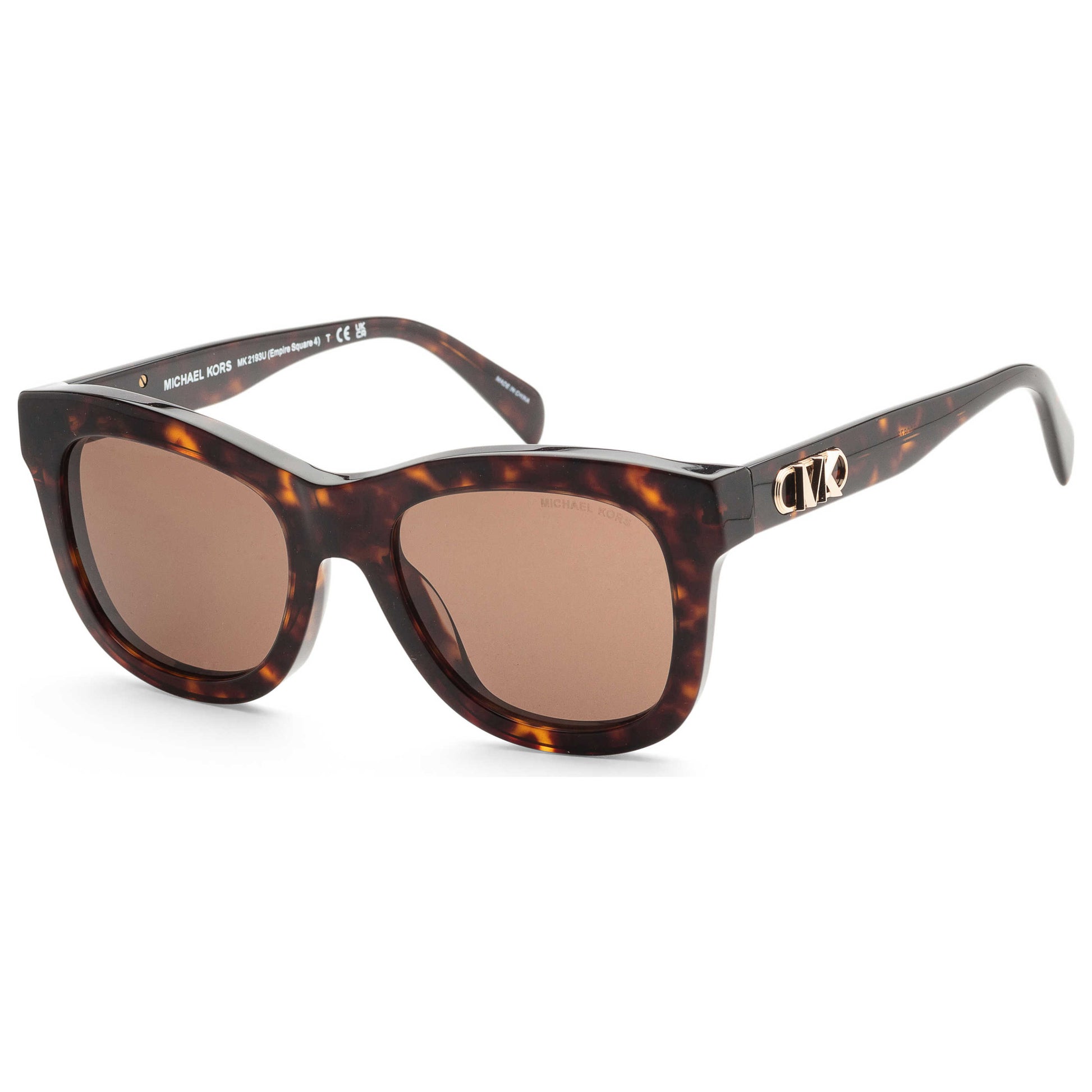 Front view of Michael Kors Empire Square Women's Sunglasses MK2193U-300673-52