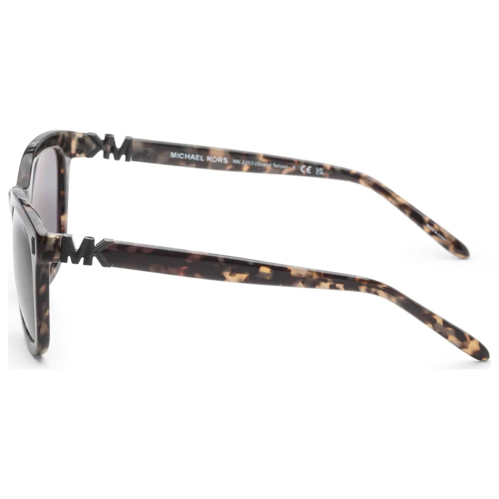 Left view of Michael Kors Grand Teton Men's Sunglasses MK2203-39423F-54