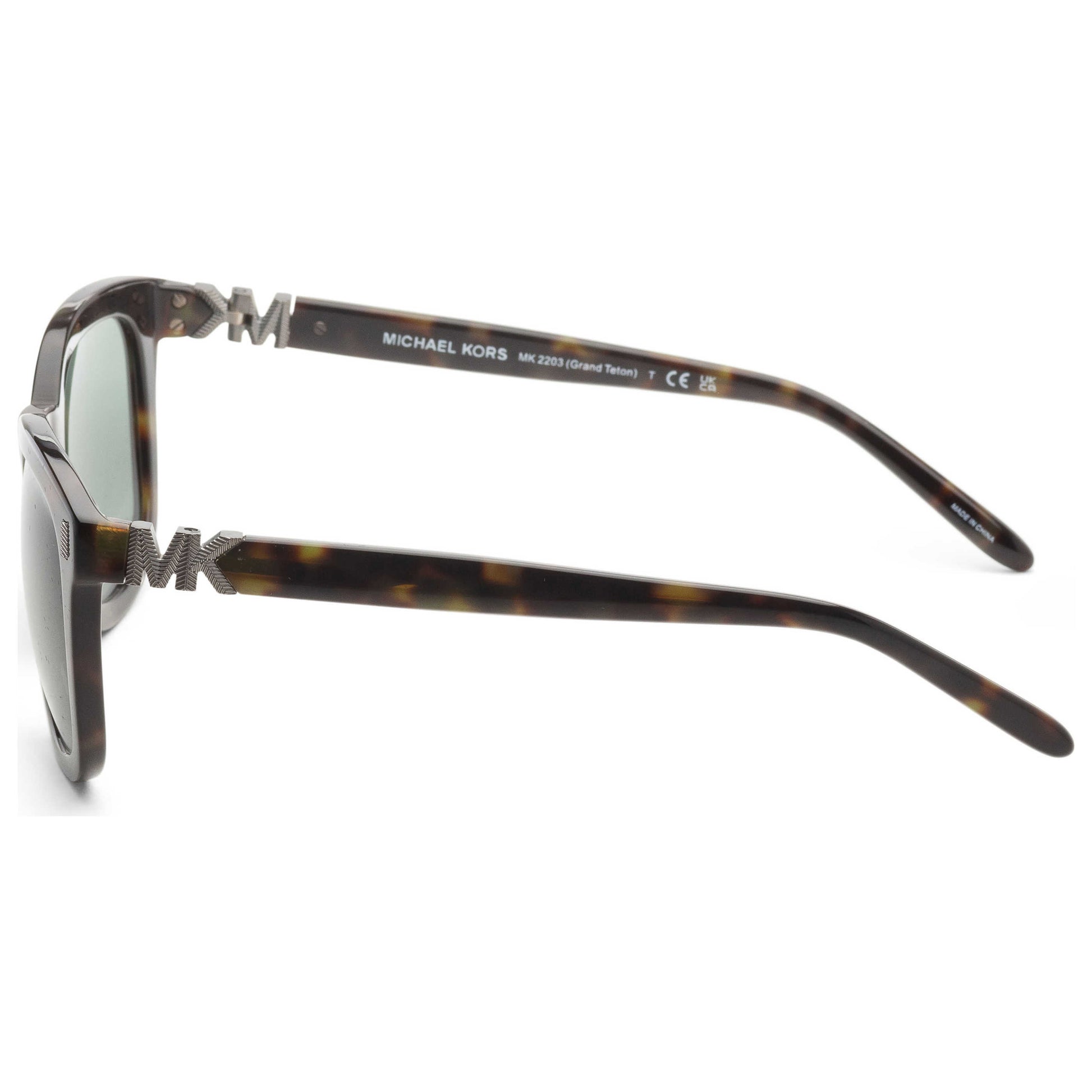 Left view of Michael Kors Fashion Men's Sunglasses MK2203-39432-54