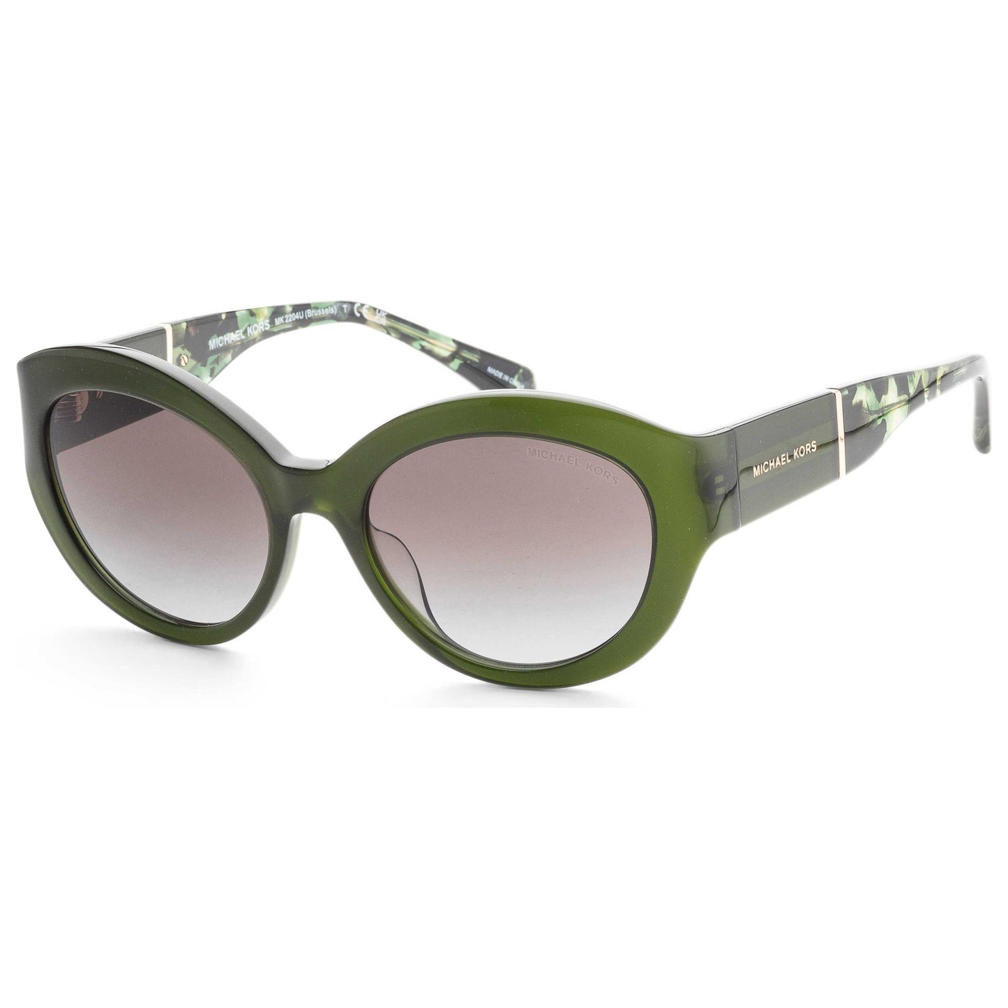 Front view of Michael Kors Brussels Women's Sunglasses MK2204U-39478G-54