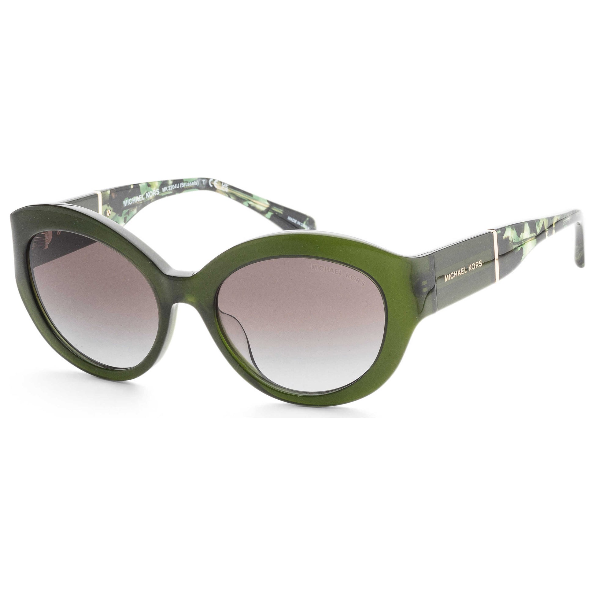 Front view of Michael Kors Brussels Women's Sunglasses MK2204U-39478G-54