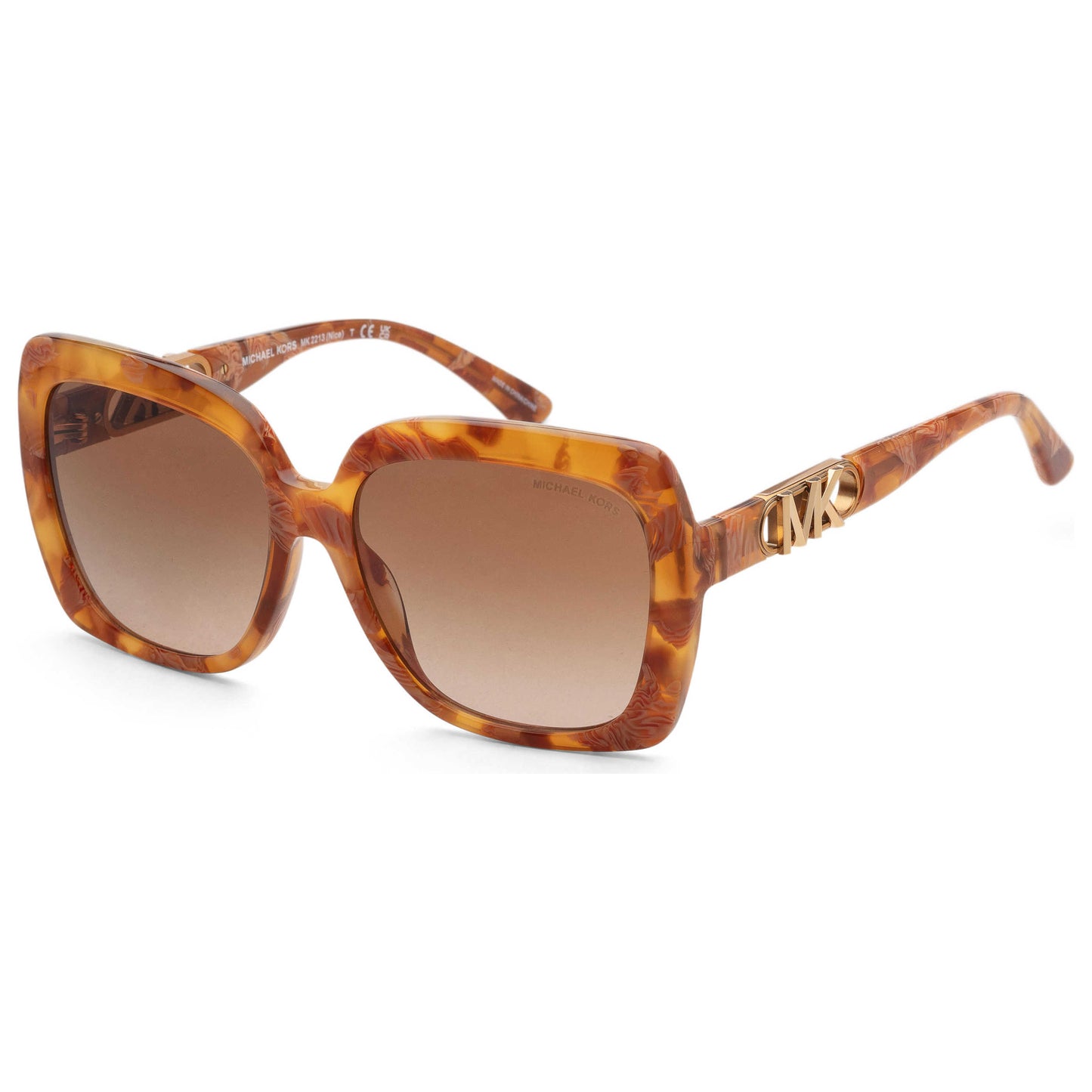 Front view of Michael Kors Nice Women's Sunglasses MK2213-399913-57