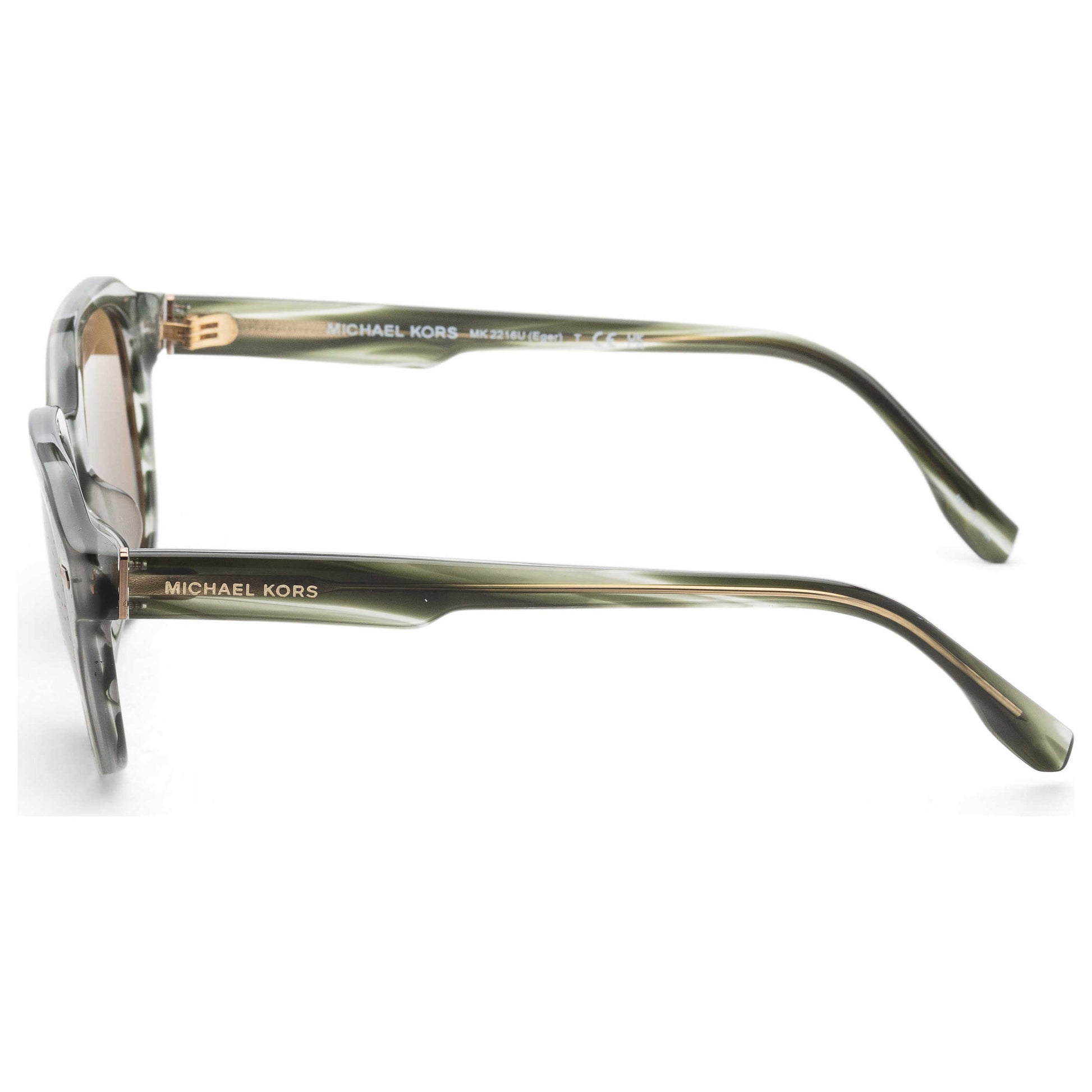 Left view of Michael Kors Fashion Men's Sunglasses MK2216U-39787I-52