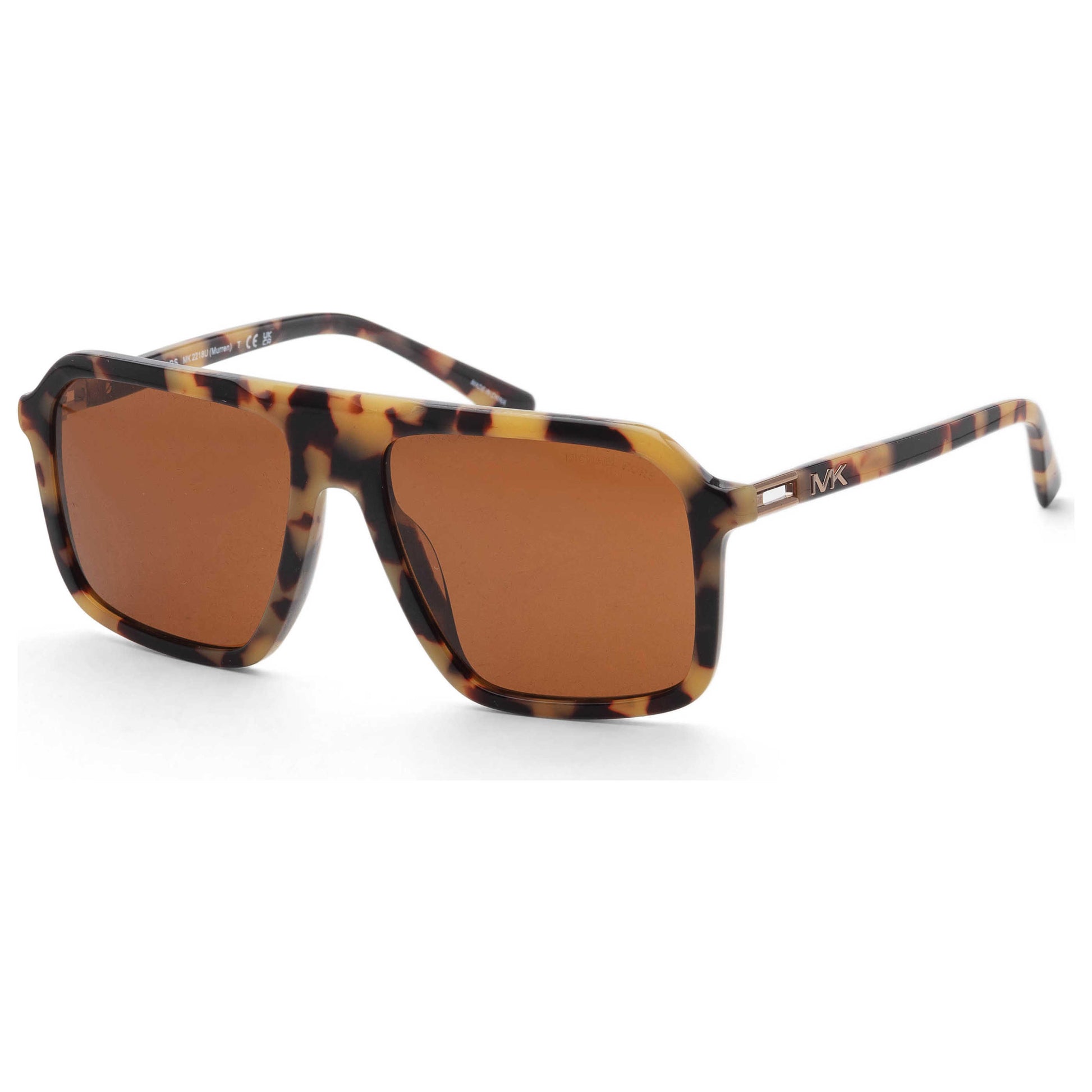 Front view of Michael Kors Murren Men's Sunglasses MK2218U-393073-58