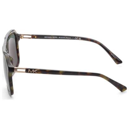 Left view of Michael Kors Fashion Men's Sunglasses MK2218U-39433H-58