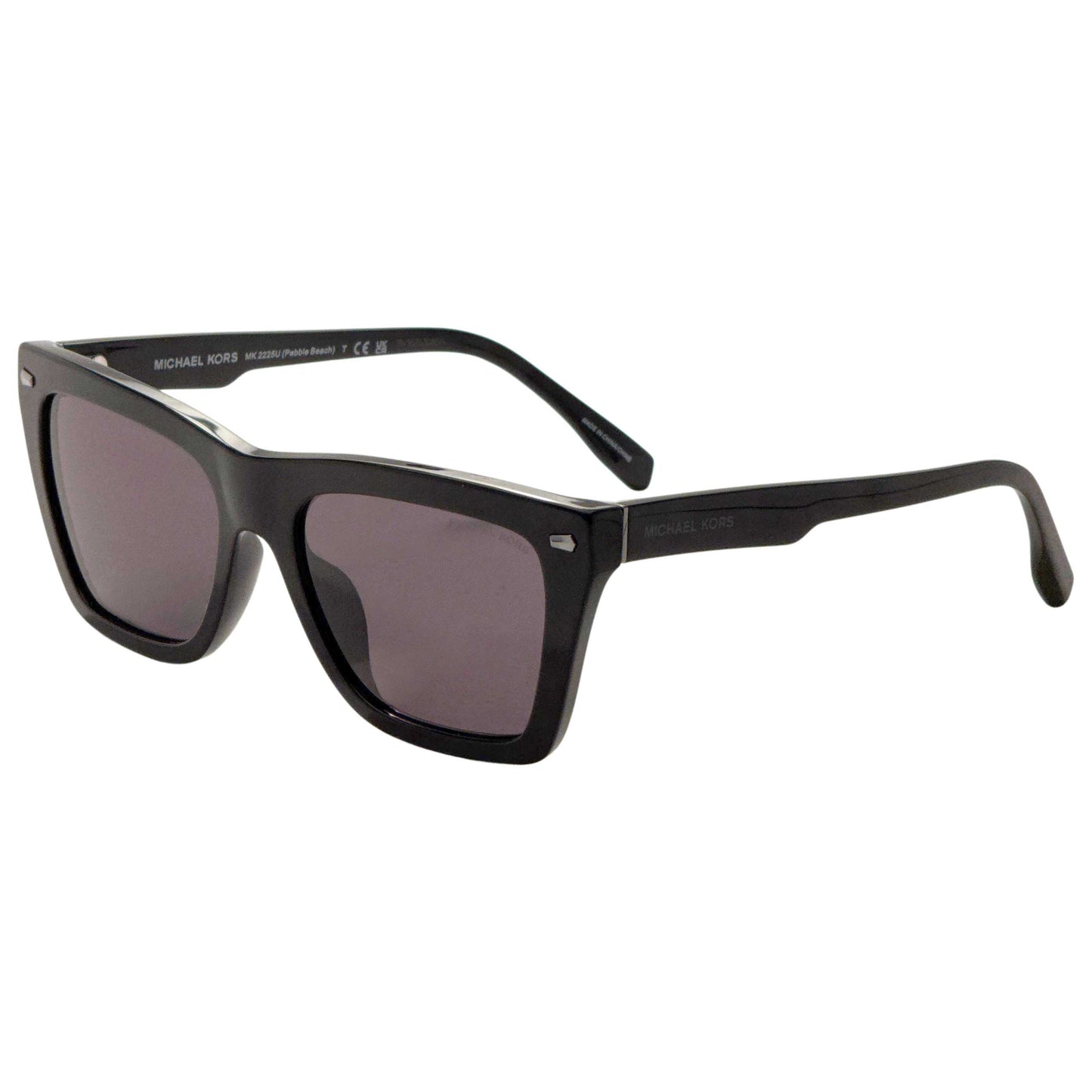 Front view of Michael Kors Pebble Beach Men's Sunglasses MK2225U-300587-56