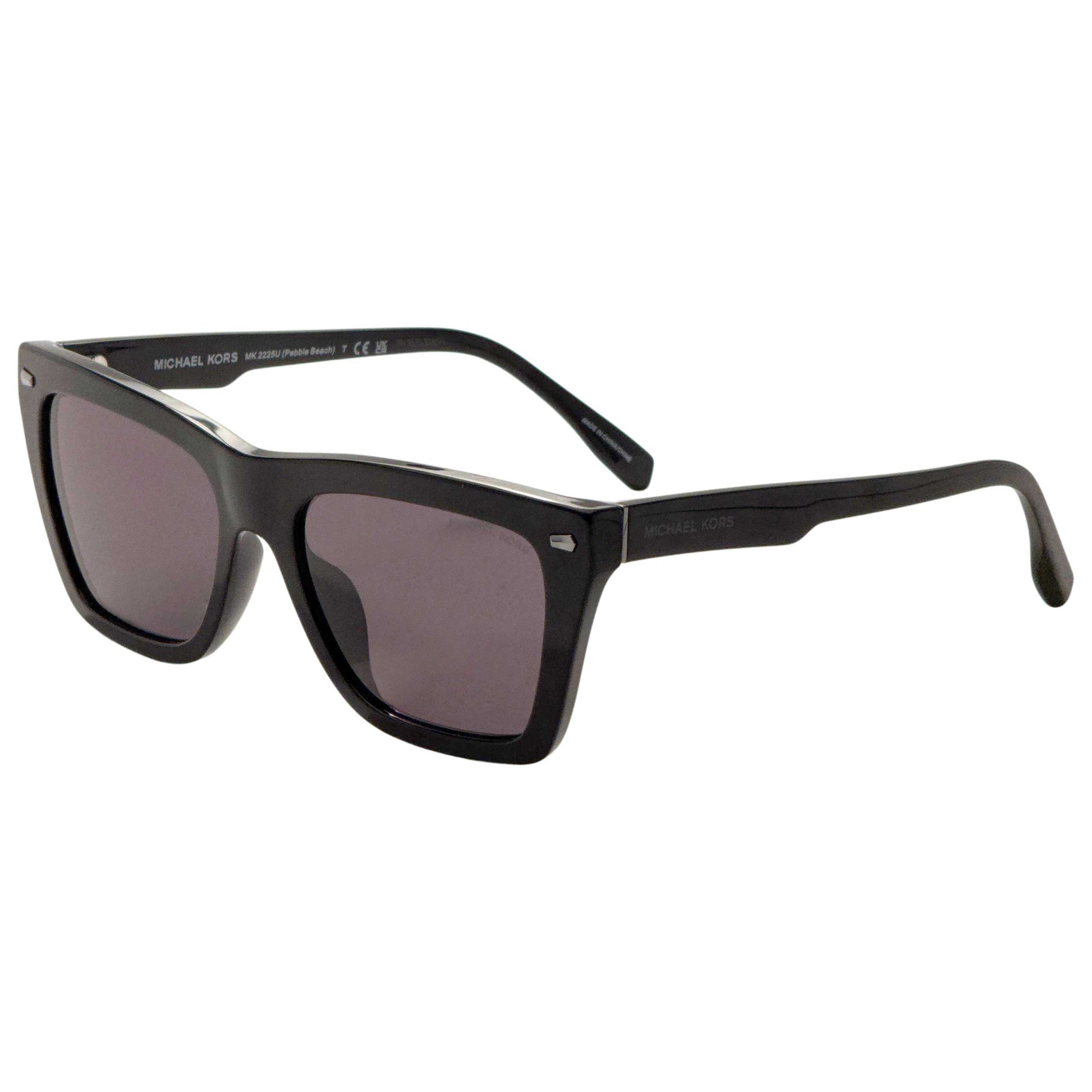 Front view of Michael Kors Pebble Beach Men's Sunglasses MK2225U-300587-56