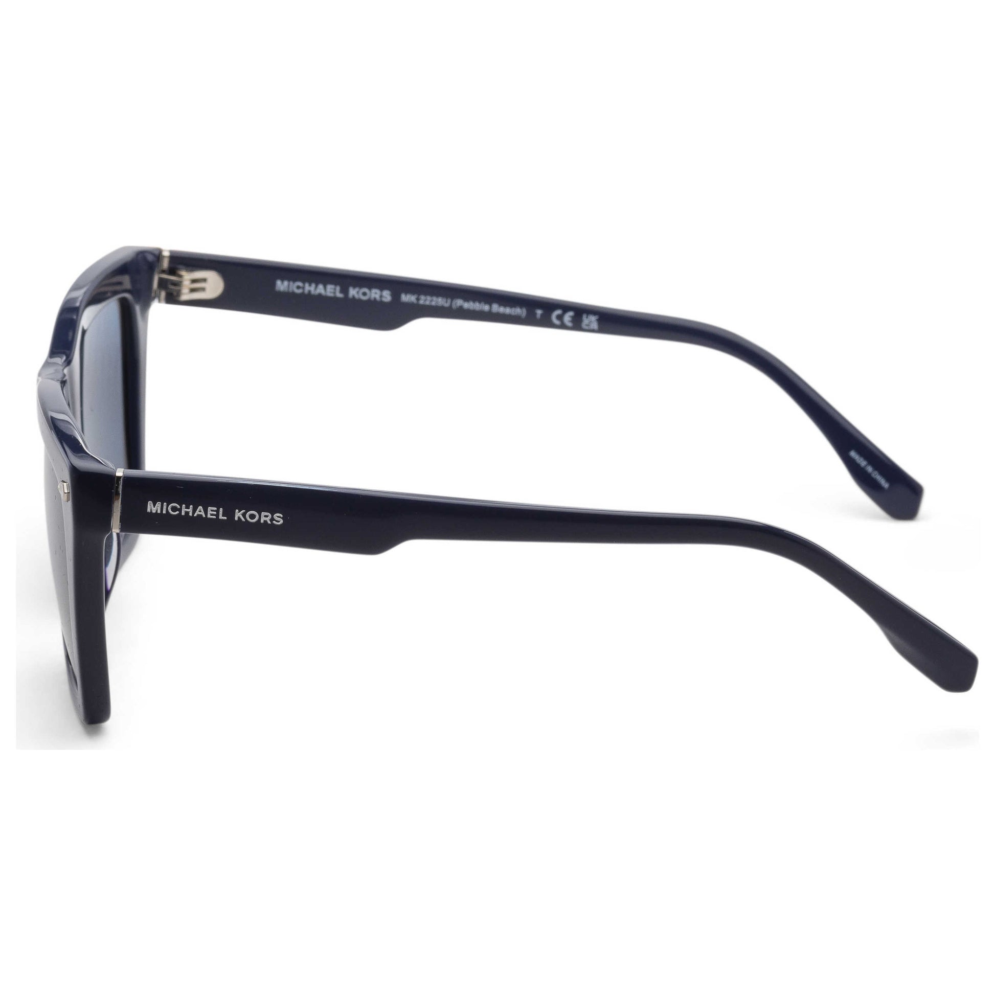 Left view of Michael Kors Peeble Beach Men's Sunglasses MK2225U-400980-56