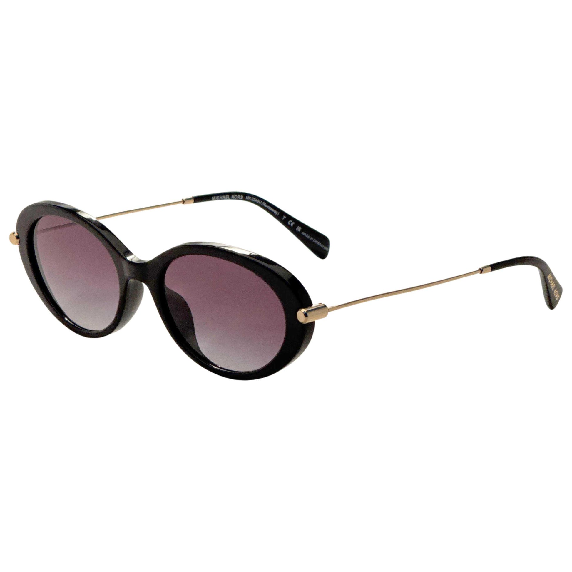 Front view of Michael Kors Rockaway Women's Sunglasses MK2245U-30058G-53