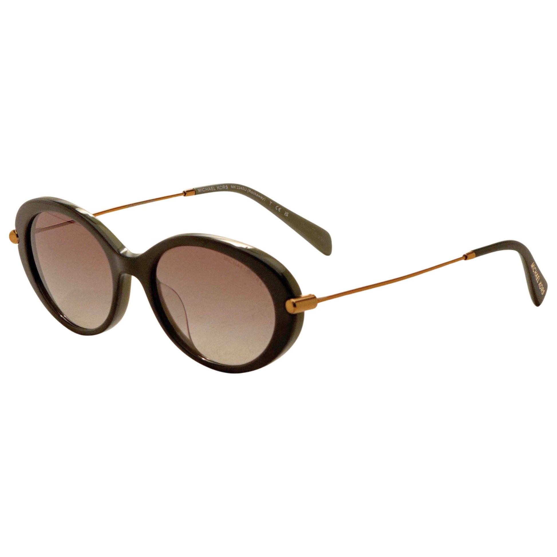 Front view of Michael Kors Rockaway Women's Sunglasses MK2245U-40193M-53
