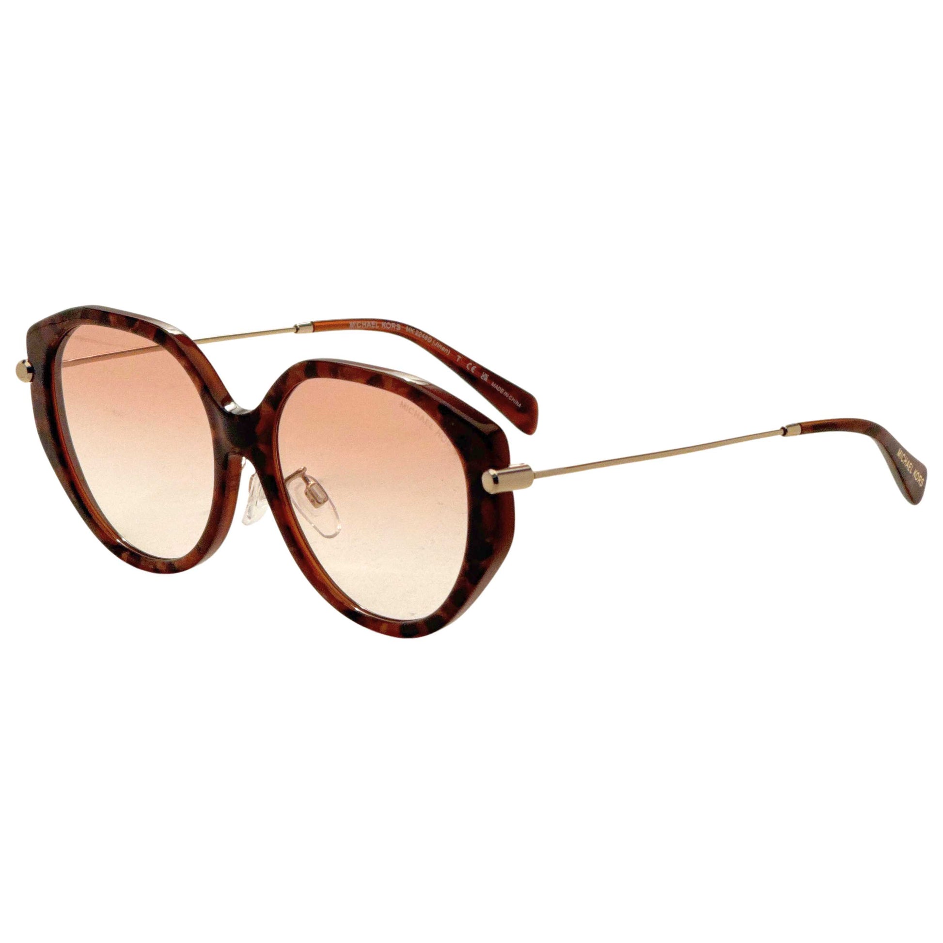 Front view of Michael Kors Jinan Women's Sunglasses MK2248D-401613-56
