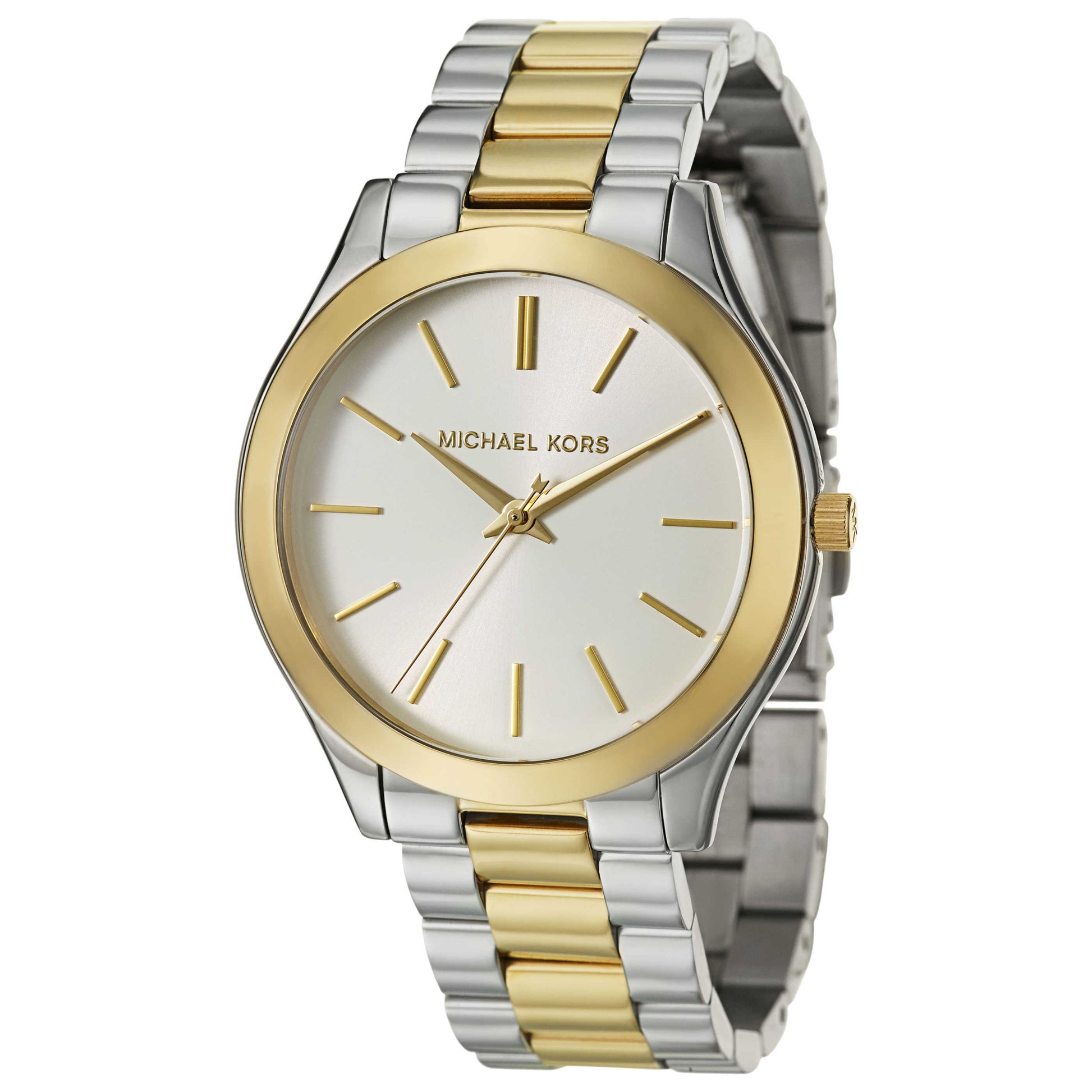 Front view of Michael Kors Runway Women's Japanese Quartz (Battery-Powered) Watch MK3198