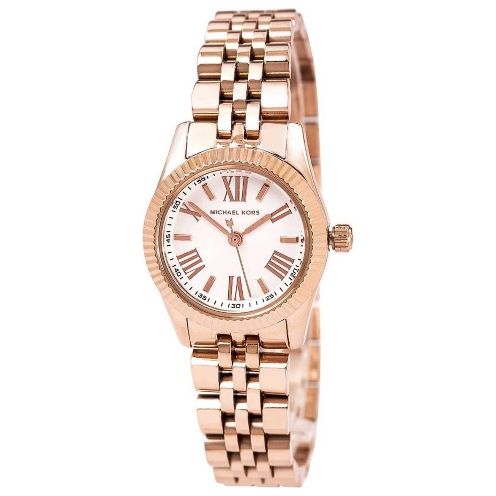 Front view of Michael Kors Lexington Women's Quartz Watch MK3230