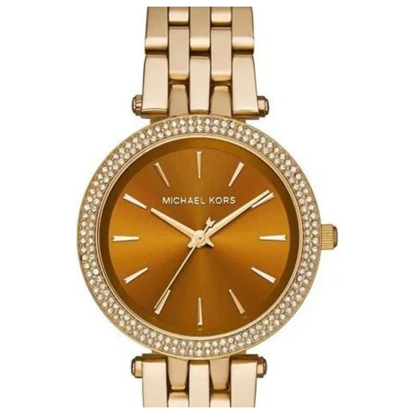 Front view of Michael Kors Darci Mini Women's Quartz Watch MK3408