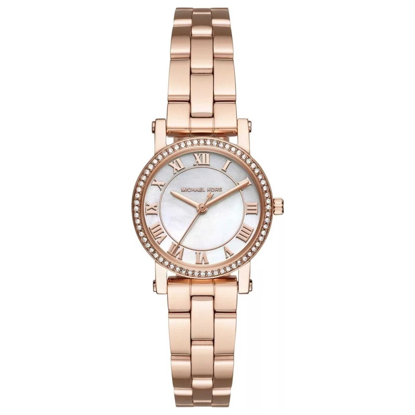 Front view of Michael Kors Norie Petite Women's Quartz Watch MK3558