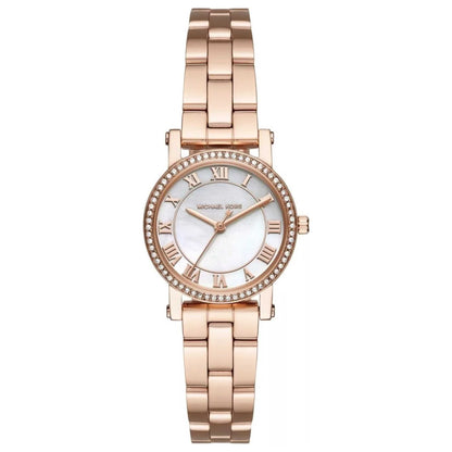 Front view of Michael Kors Norie Petite Women's Quartz Watch MK3558