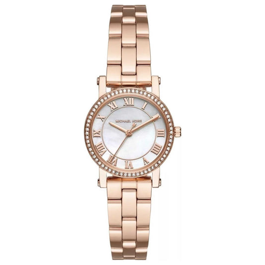 Front view of Michael Kors Norie Petite Women's Quartz Watch MK3558