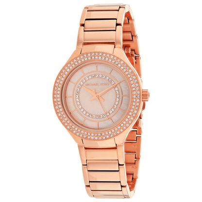 Front view of Michael Kors Mini Kerry Women's Quartz Watch MK3802