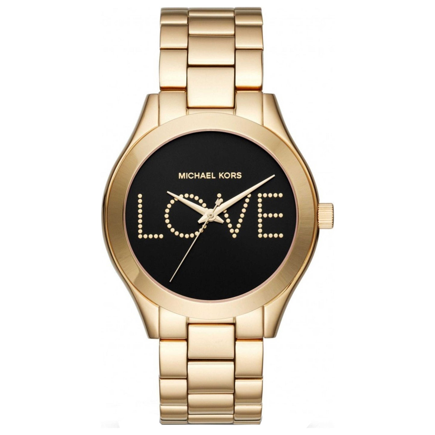 Front view of Michael Kors Slim Runway Women's Quartz Watch MK3803
