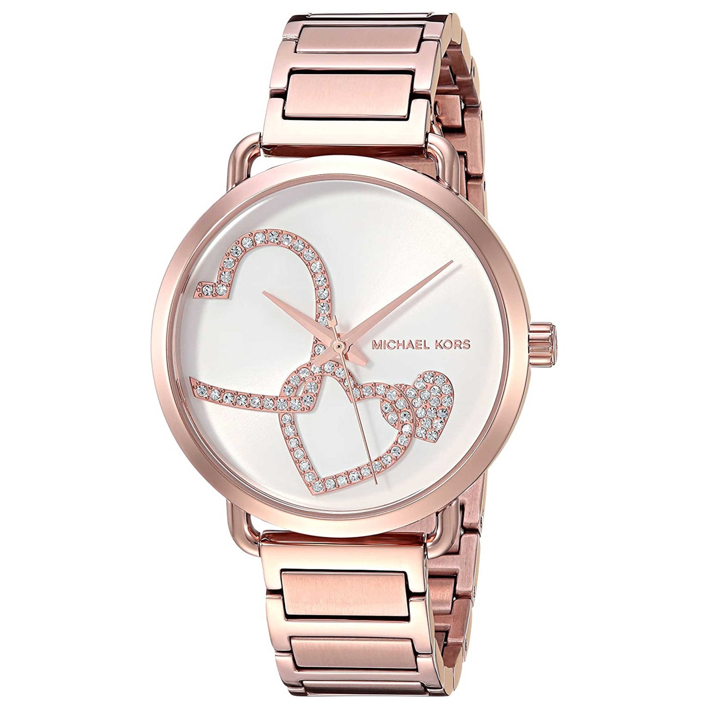 Front view of Michael Kors Portia Women's Quartz Watch MK3825