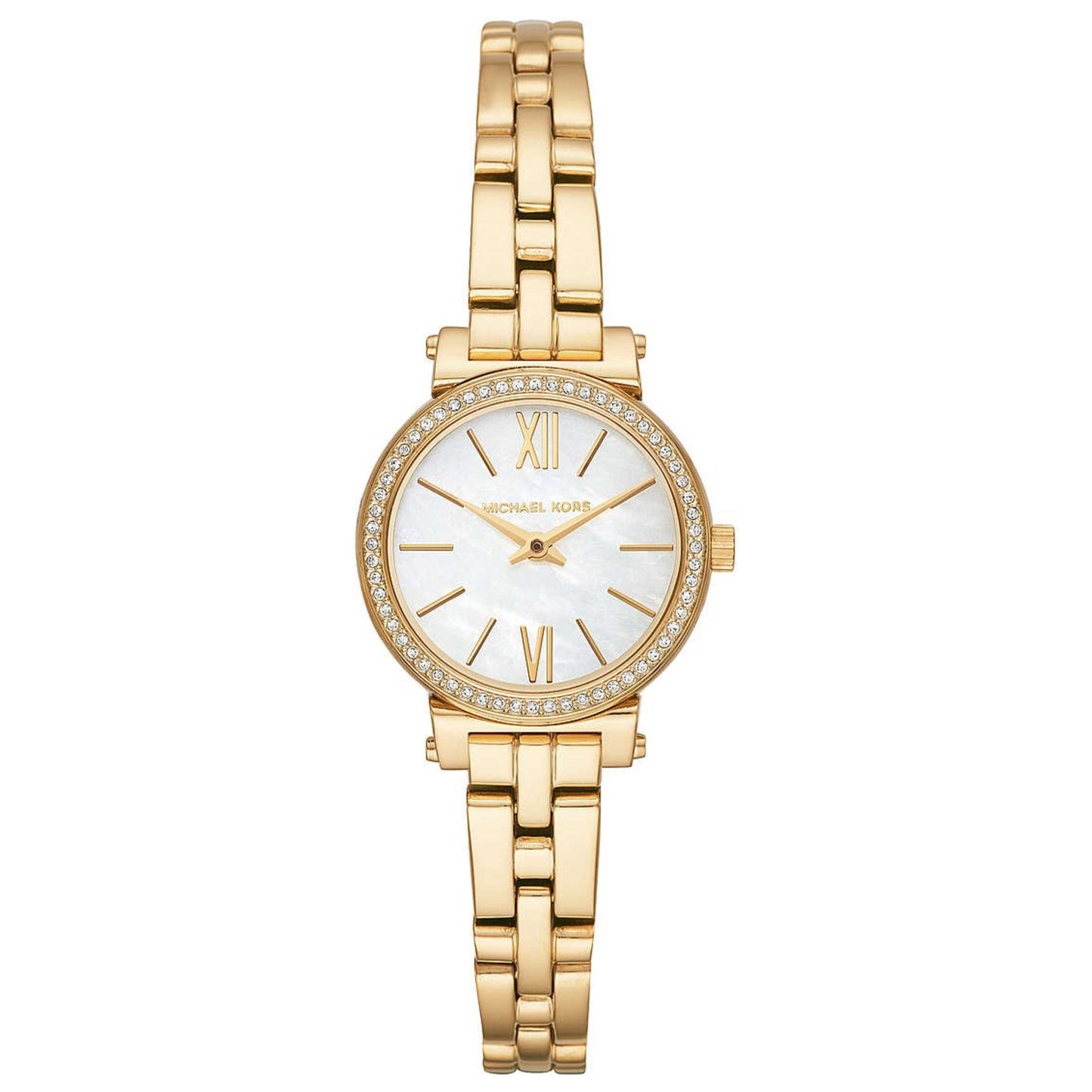 Front view of Michael Kors Petite Sofie Women's Quartz Watch MK3833