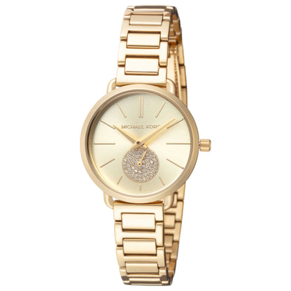 Front view of Michael Kors Portia Women's Quartz Watch MK3838