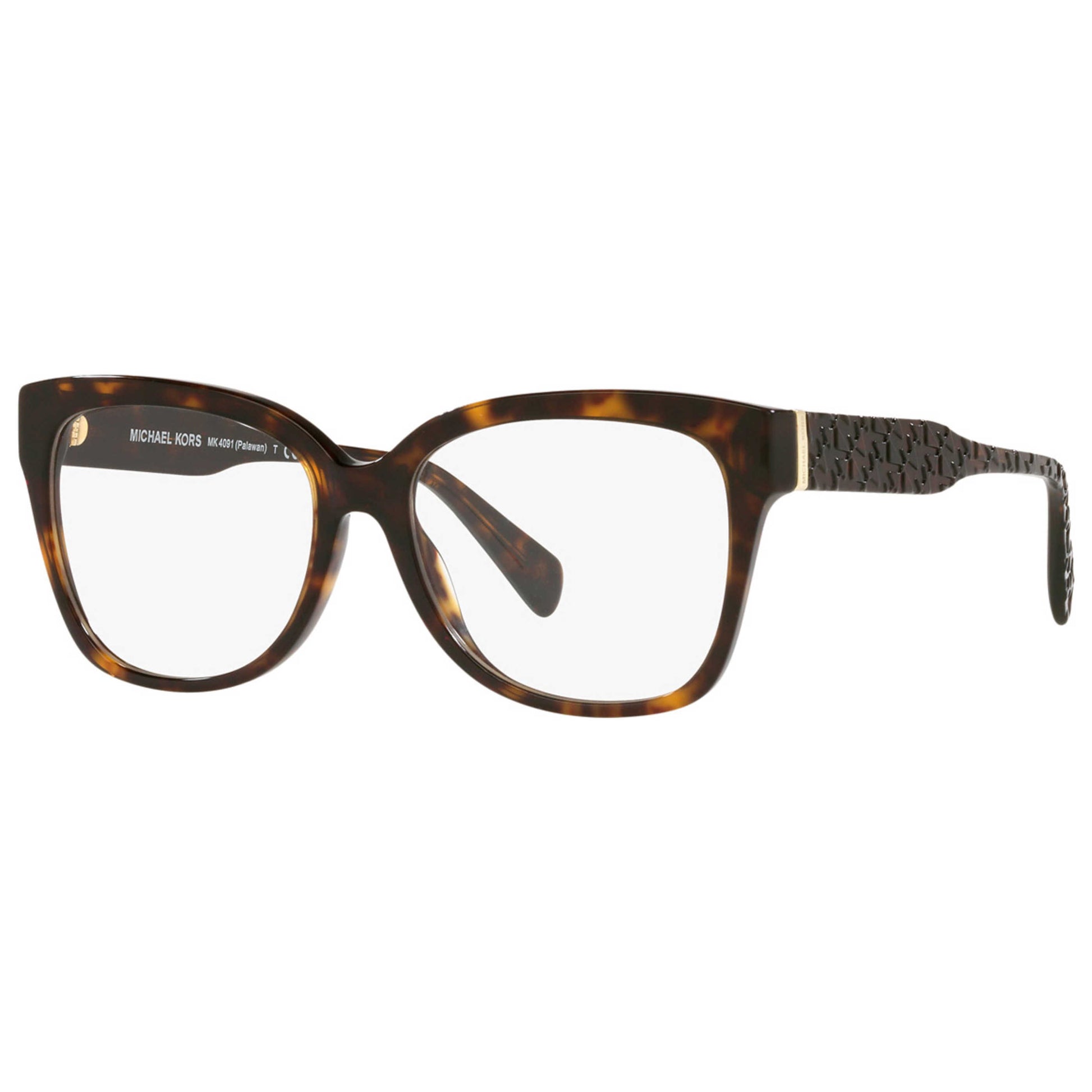 Front view of Michael Kors Palawan Women's Opticals MK4091-3006-52