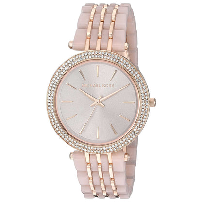 Front view of Michael Kors Darci Women's Quartz Watch MK4327