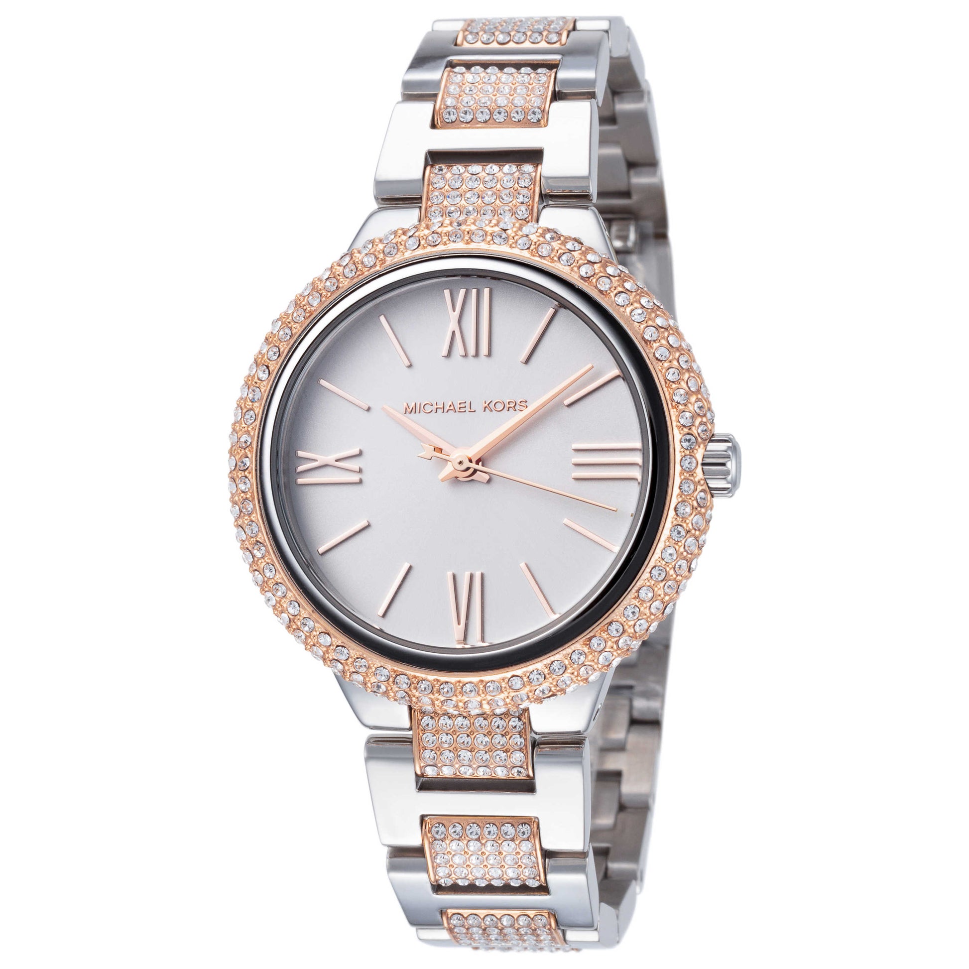Front view of Michael Kors Taryn Women's Quartz Watch MK4461