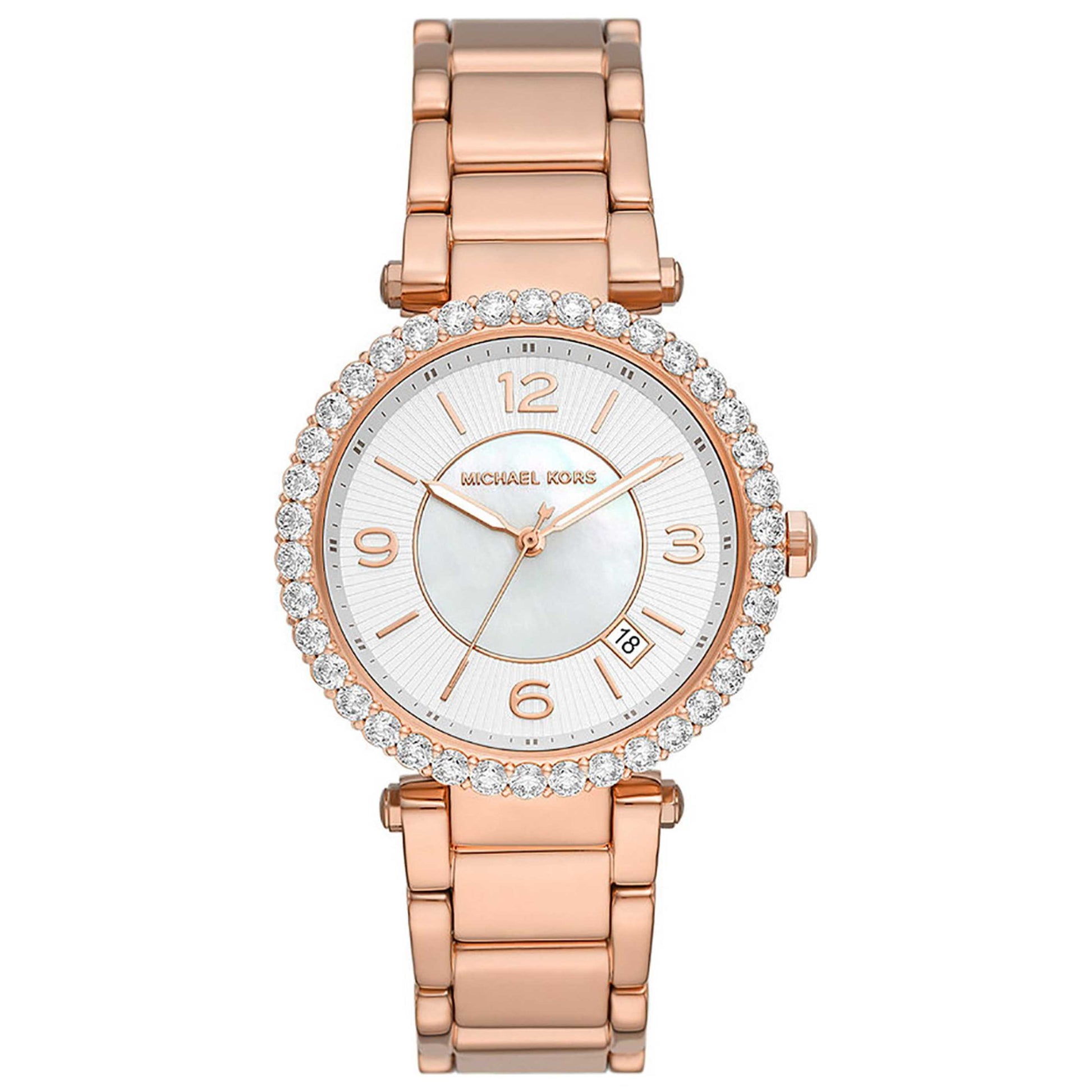 Front view of Michael Kors Parker Women's Quartz Watch MK4695