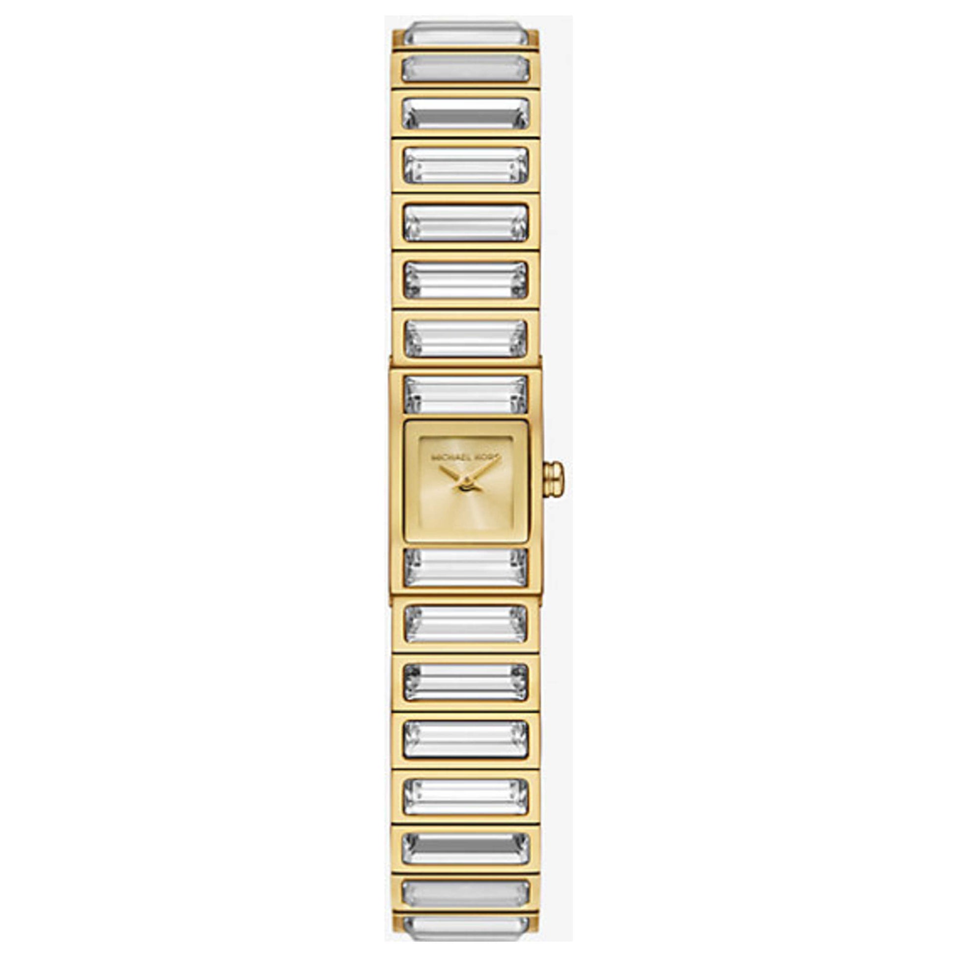 Front view of Michael Kors Mini Darrington Women's Quartz Watch MK4914LE
