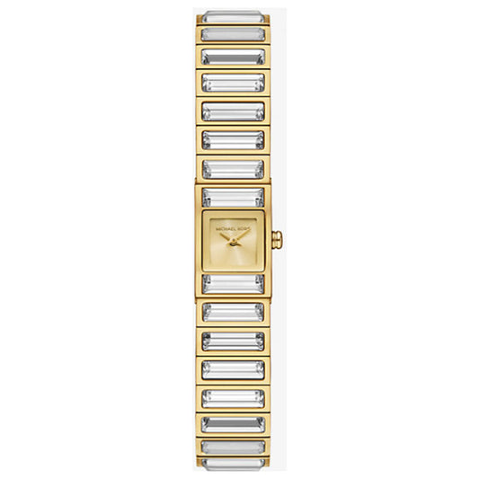 Front view of Michael Kors Mini Darrington Women's Quartz Watch MK4914LE