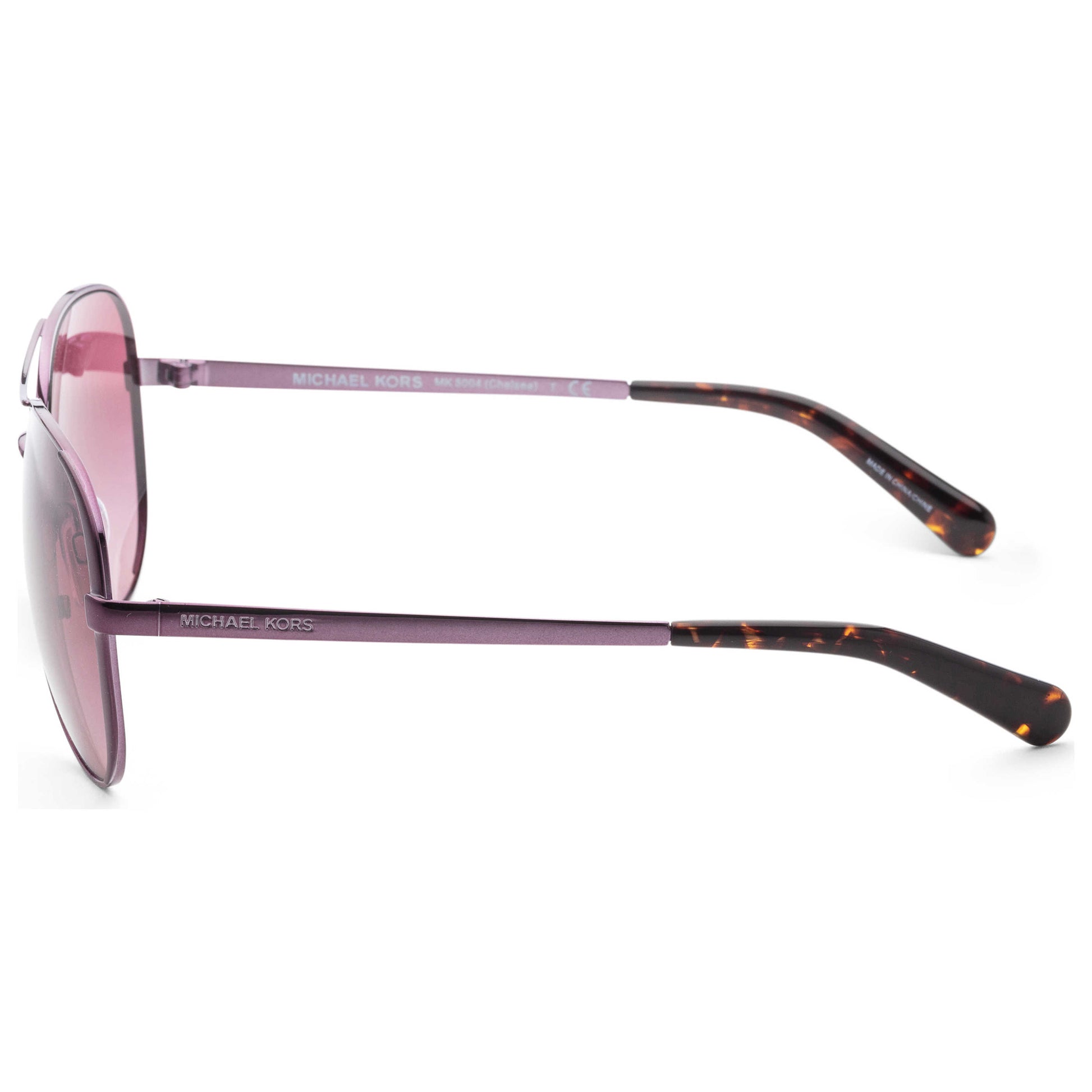 Left view of Michael Kors Fashion Women's Sunglasses MK5004-11588H-59