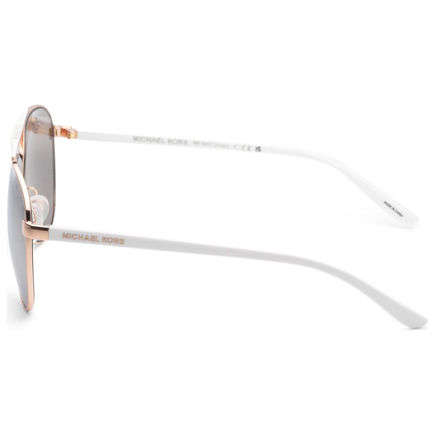 Left view of Michael Kors HVAR Women's Sunglasses MK5007-11086G-59