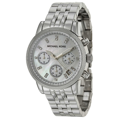 Front view of Michael Kors Ritz Women's Japanese Quartz (Battery-Powered) Watch MK5020