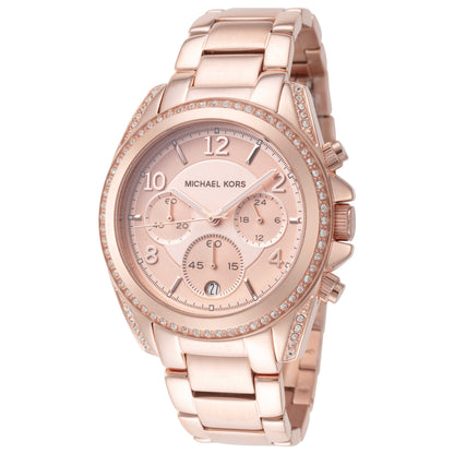 Front view of Michael Kors Blair Women's Quartz Watch MK5263