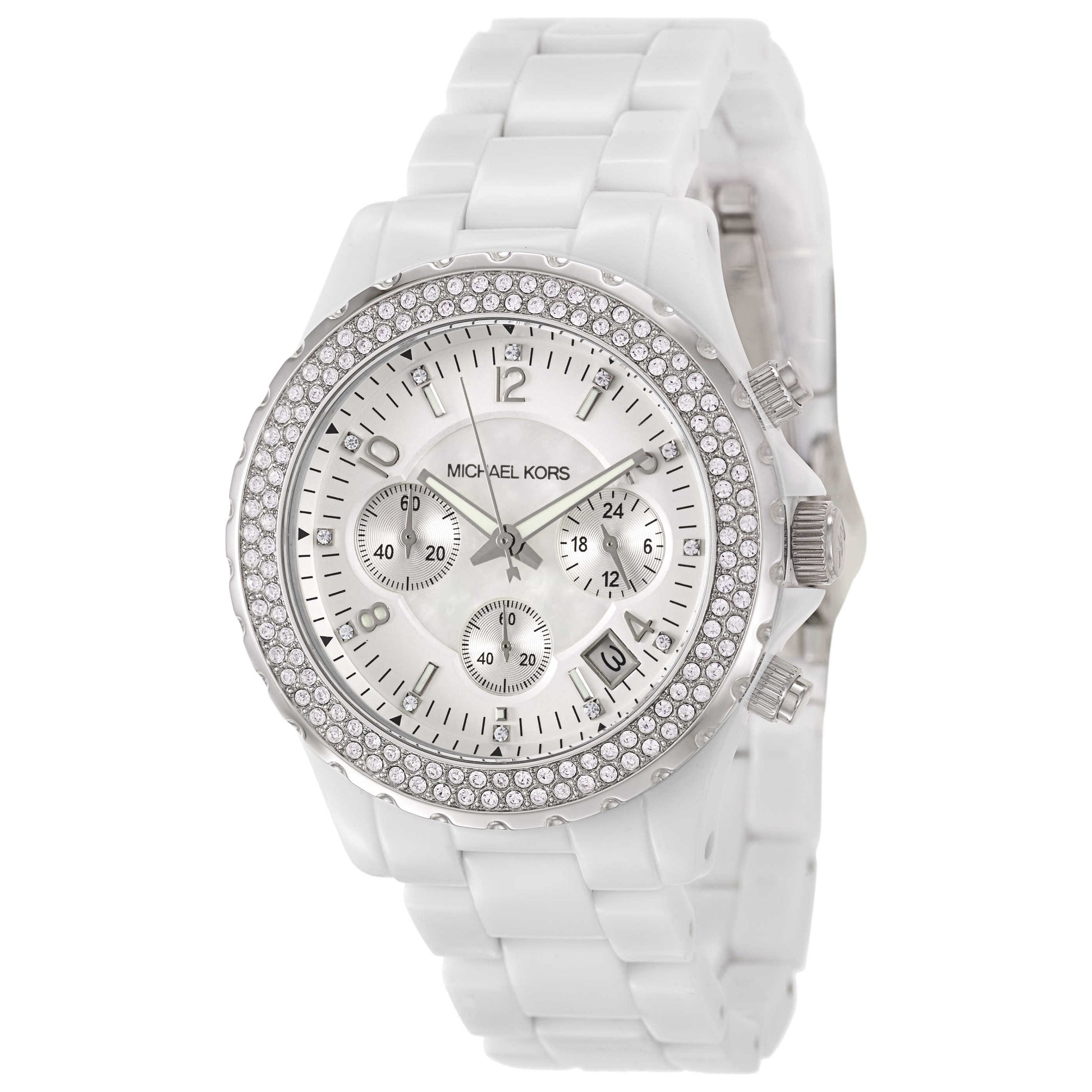 Front view of Michael Kors Madison Women's Japanese Quartz (Battery-Powered) Watch MK5300