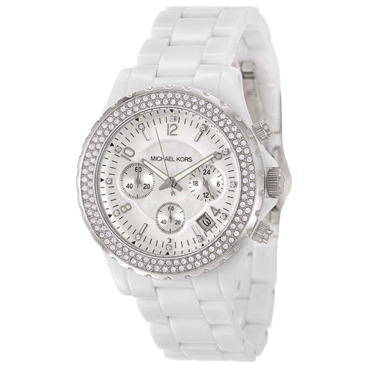 Front view of Michael Kors Madison Women's Japanese Quartz (Battery-Powered) Watch MK5300
