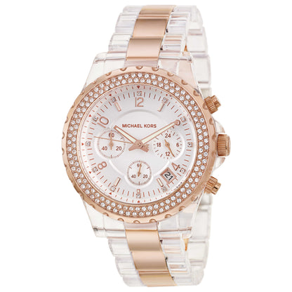 Front view of Michael Kors Madison Women's Japanese Quartz (Battery-Powered) Watch MK5323