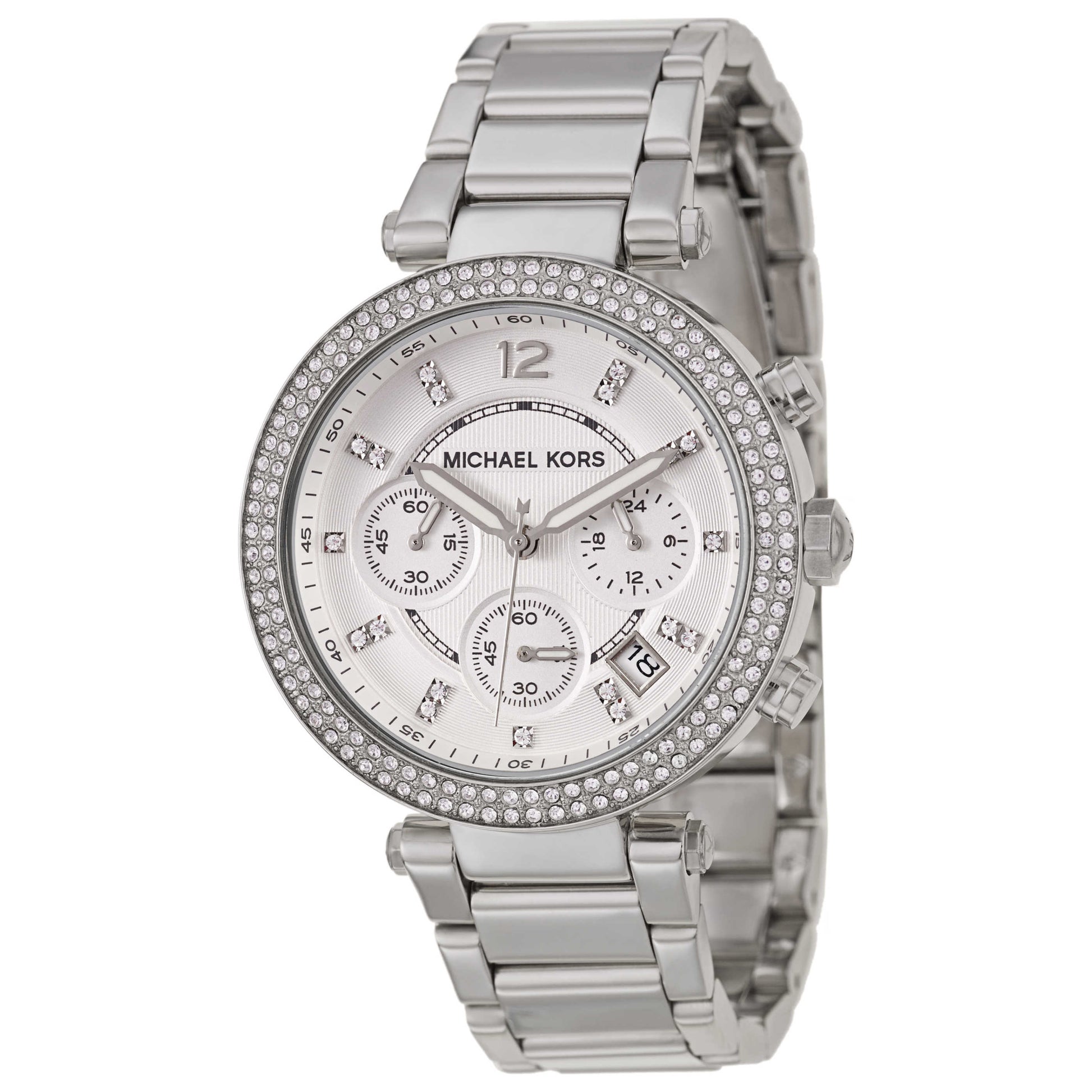 Front view of Michael Kors Parker Women's Quartz Watch MK5353