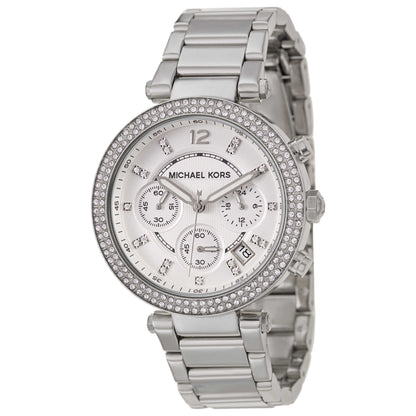 Front view of Michael Kors Parker Women's Quartz Watch MK5353