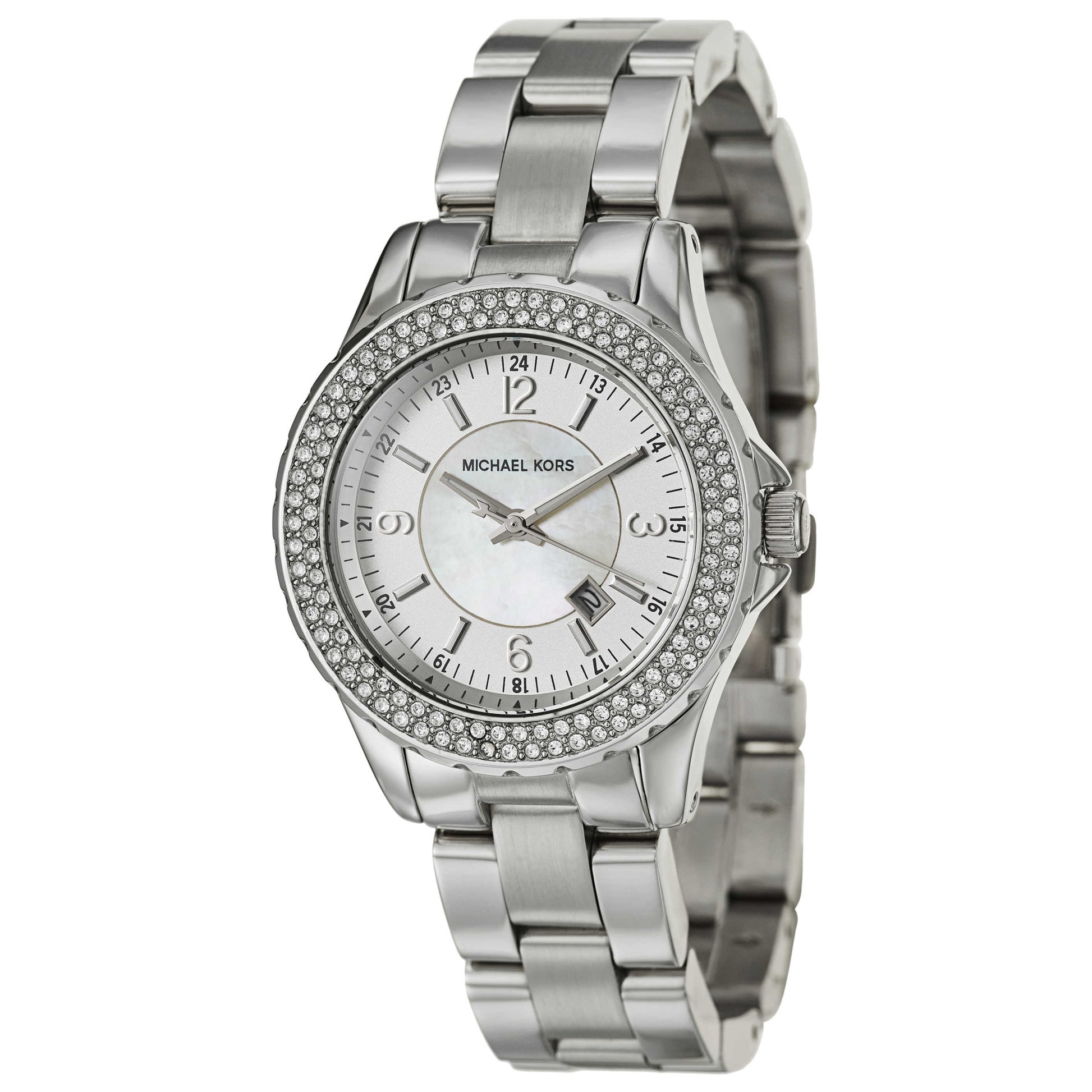 Front view of Michael Kors Madison Women's Japanese Quartz (Battery-Powered) Watch MK5401