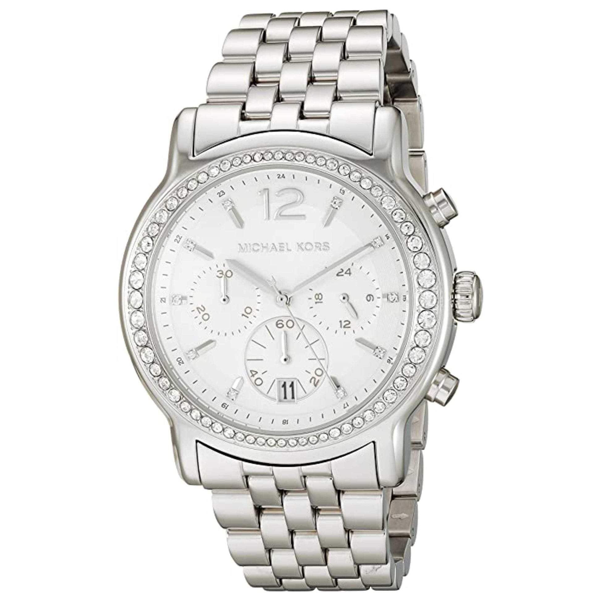 Front view of Michael Kors Baisley Women's Quartz Watch MK5981