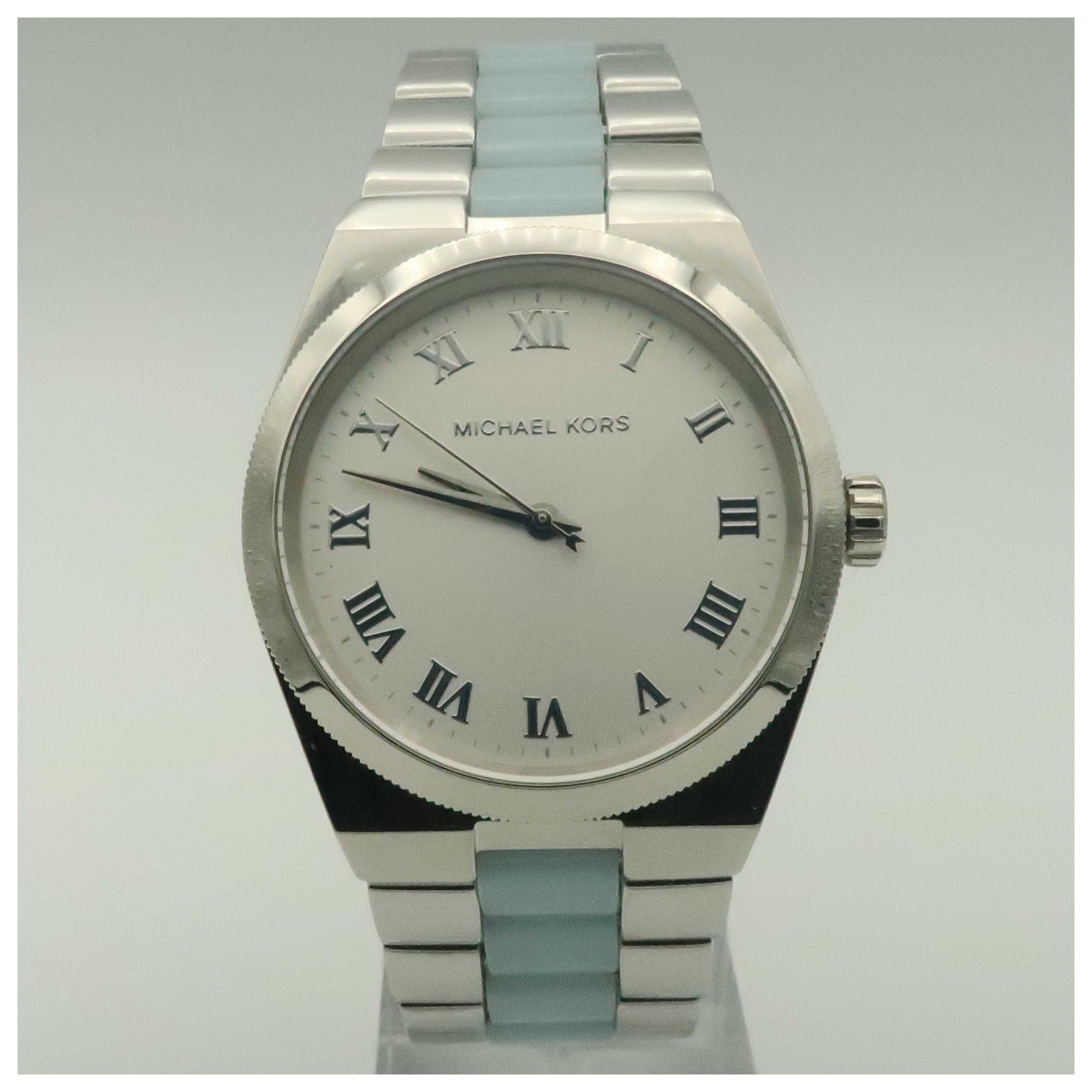 Front view of Michael Kors Channing Women's Japanese Quartz (Battery-Powered) Watch MK6150-PO2