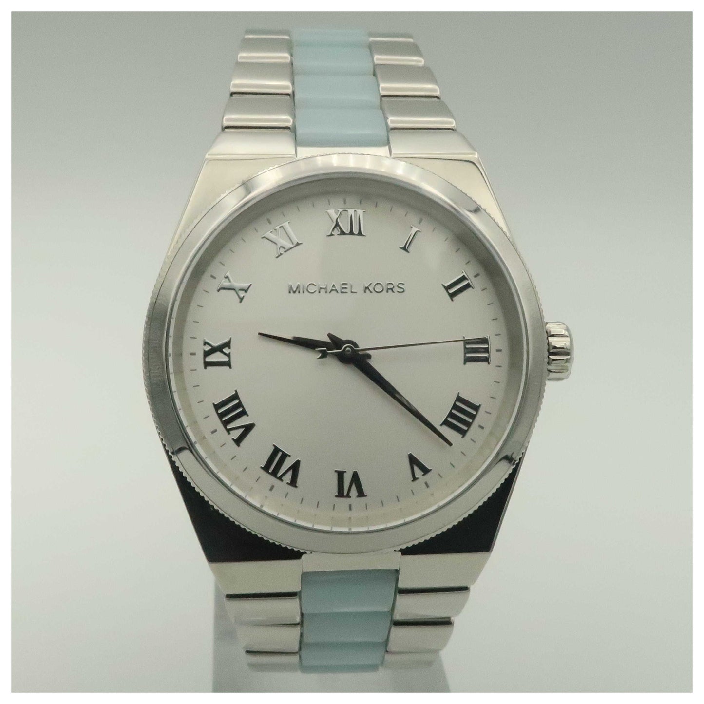 Front view of Michael Kors Channing Women's Japanese Quartz (Battery-Powered) Watch MK6150-PO3