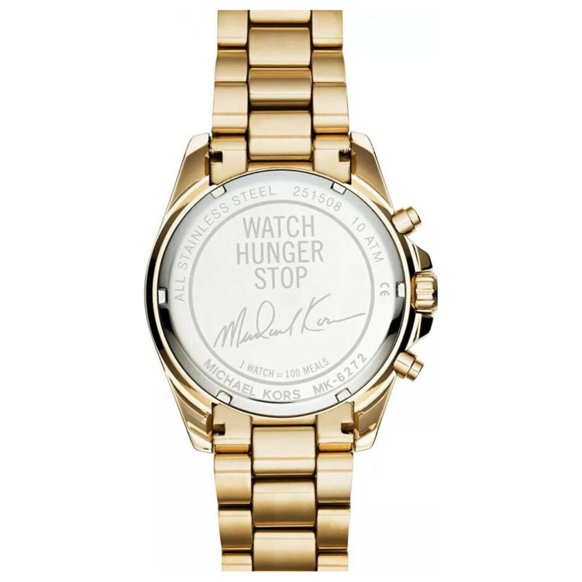 Front view of Michael Kors Bradshaw Women's Quartz Watch MK6272