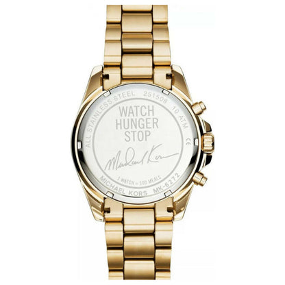 Front view of Michael Kors Bradshaw Women's Quartz Watch MK6272